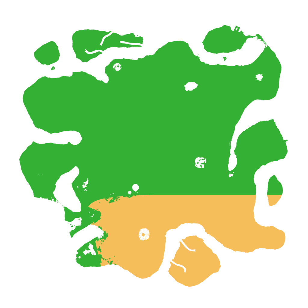 Biome Rust Map: Procedural Map, Size: 4000, Seed: 1219836915