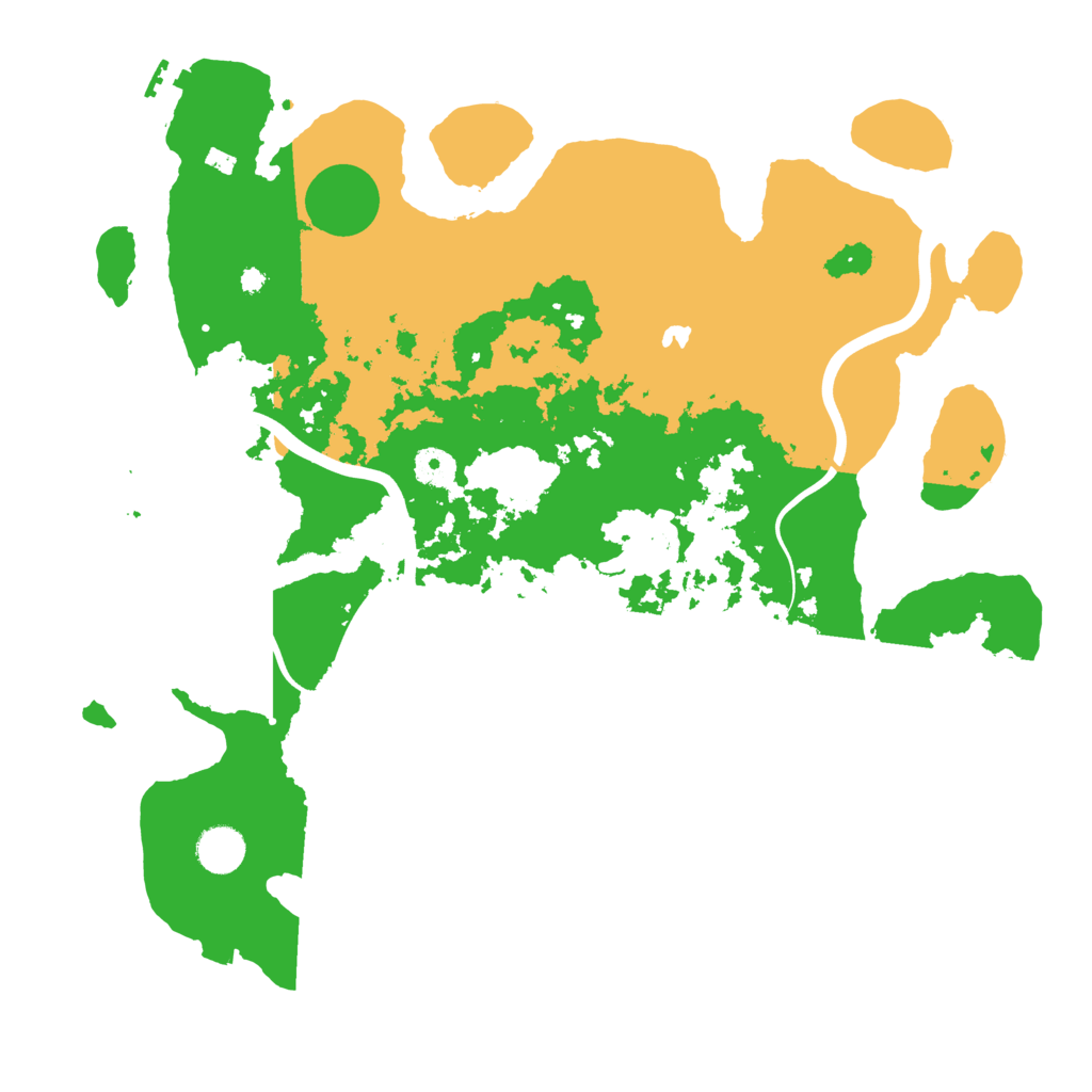Biome Rust Map: Procedural Map, Size: 4000, Seed: 187973955