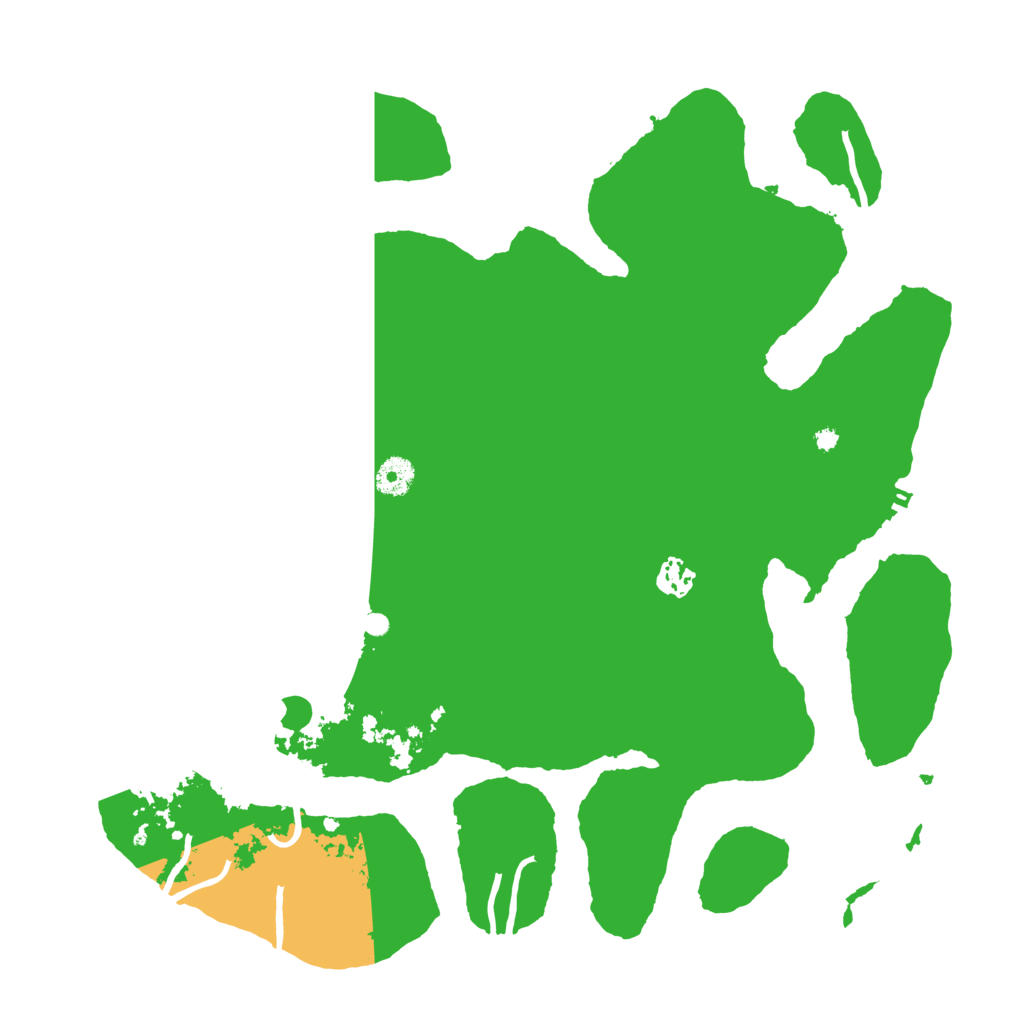 Biome Rust Map: Procedural Map, Size: 4000, Seed: 85842