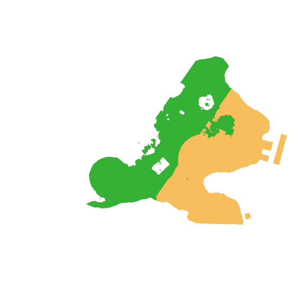 Biome Rust Map: Procedural Map, Size: 2000, Seed: 1566874024