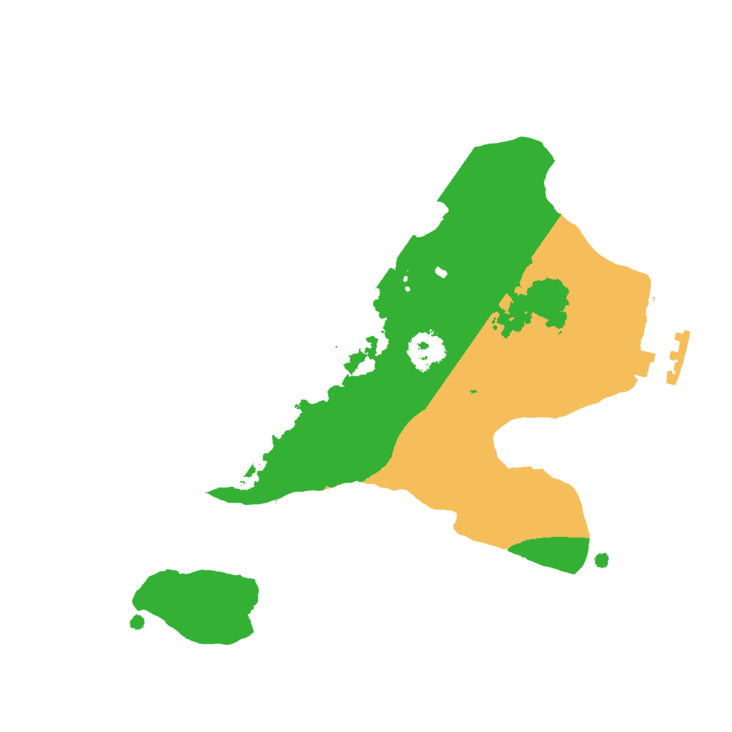 Biome Rust Map: Procedural Map, Size: 2000, Seed: 1566874024