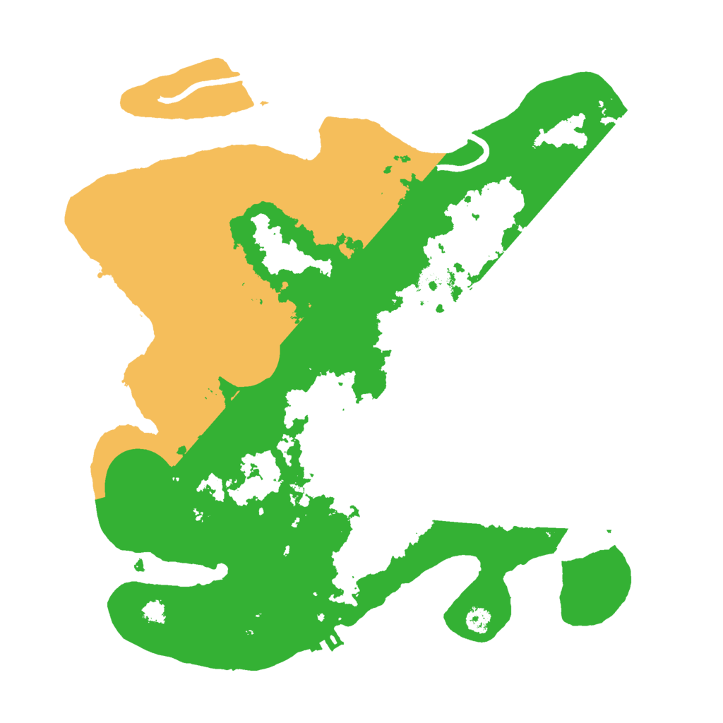 Biome Rust Map: Procedural Map, Size: 3000, Seed: 538828