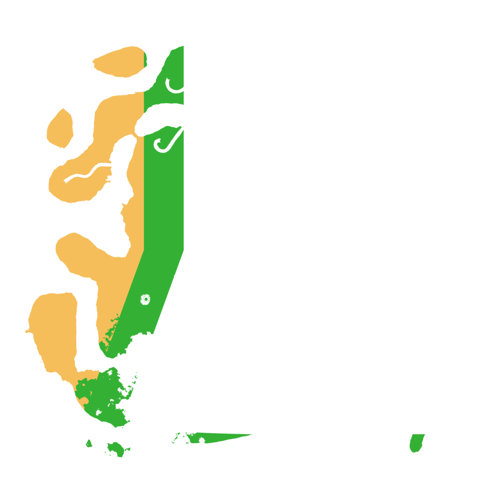 Biome Rust Map: Procedural Map, Size: 3550, Seed: 335054