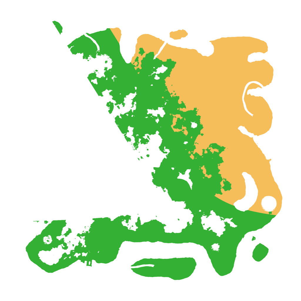 Biome Rust Map: Procedural Map, Size: 3500, Seed: 209