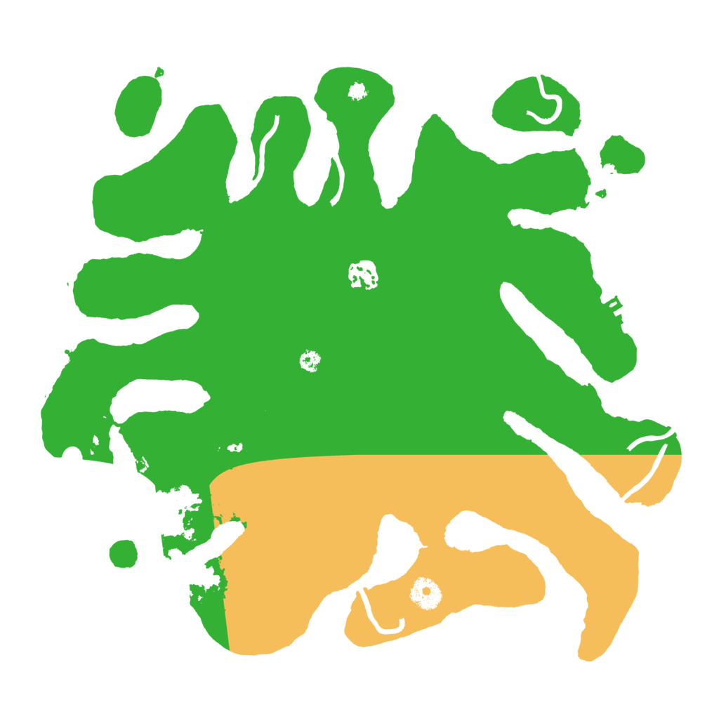 Biome Rust Map: Procedural Map, Size: 3500, Seed: 13373