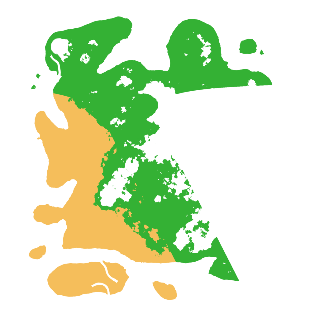 Biome Rust Map: Procedural Map, Size: 3505, Seed: 17789