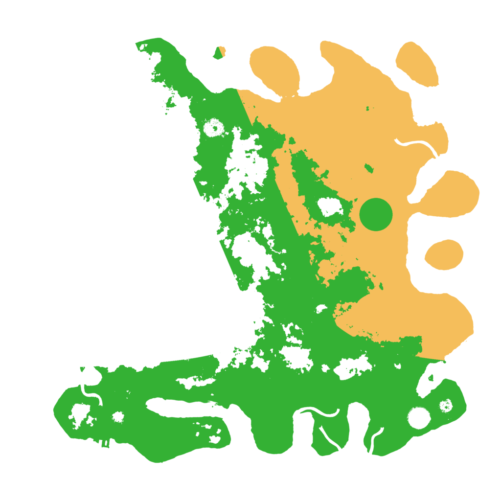 Biome Rust Map: Procedural Map, Size: 4000, Seed: 90705