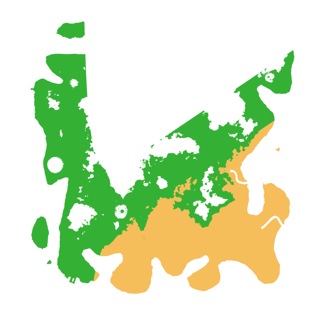 Biome Rust Map: Procedural Map, Size: 3550, Seed: 337080