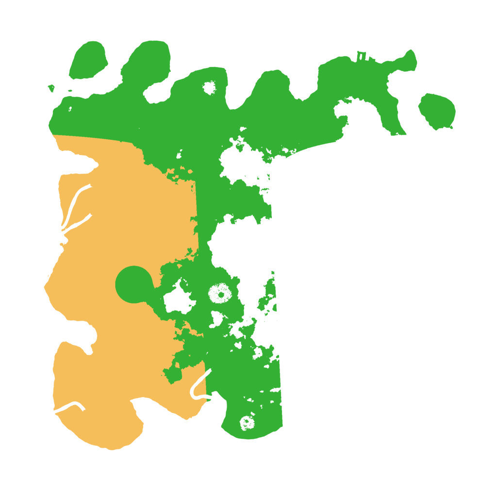 Biome Rust Map: Procedural Map, Size: 3500, Seed: 981743