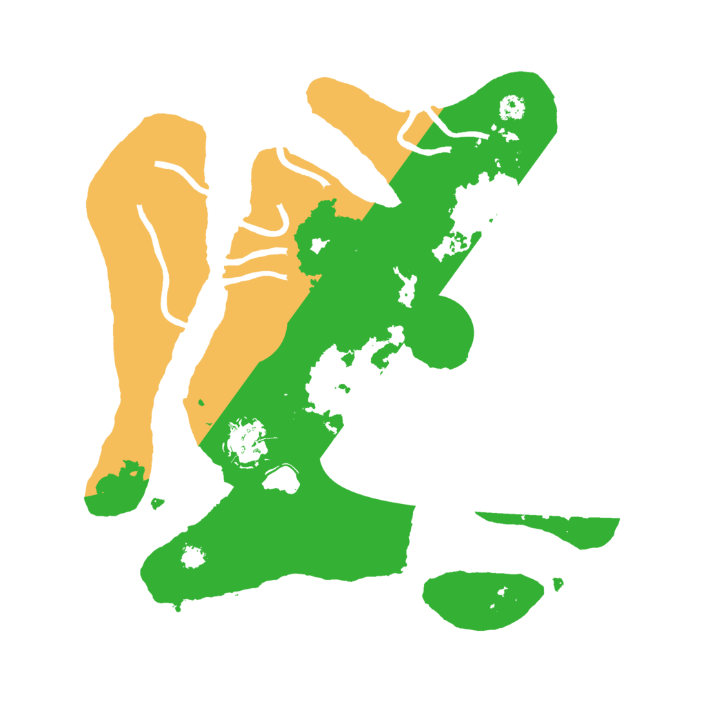 Biome Rust Map: Procedural Map, Size: 2800, Seed: 758527186