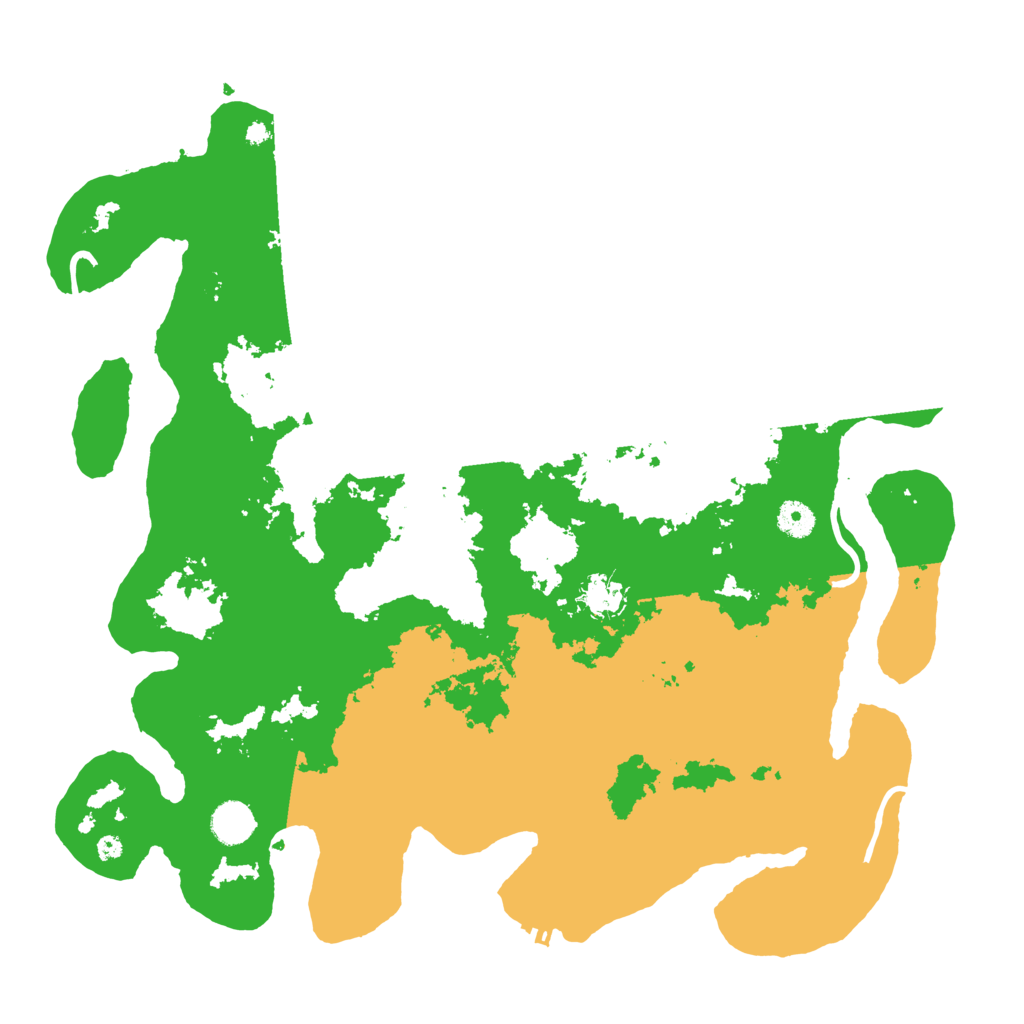 Biome Rust Map: Procedural Map, Size: 4200, Seed: 3002