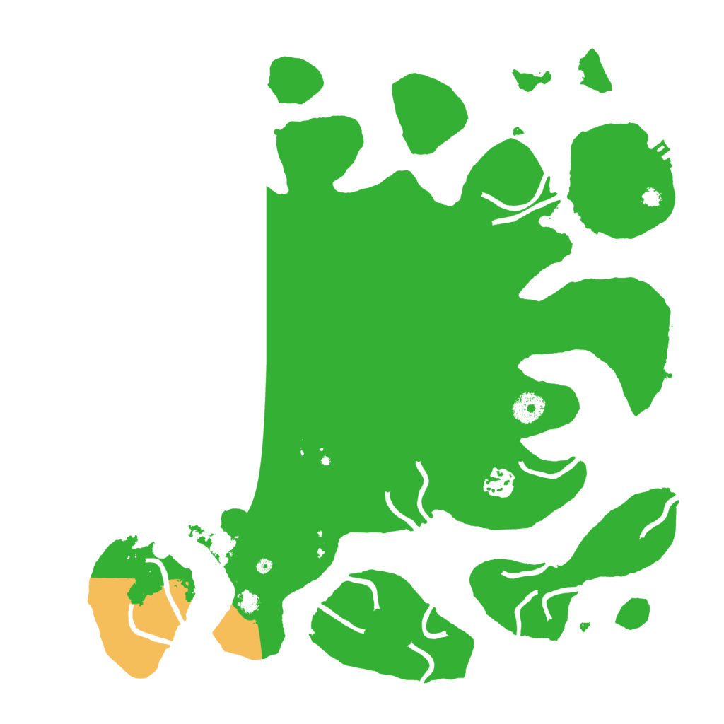 Biome Rust Map: Procedural Map, Size: 3550, Seed: 148418