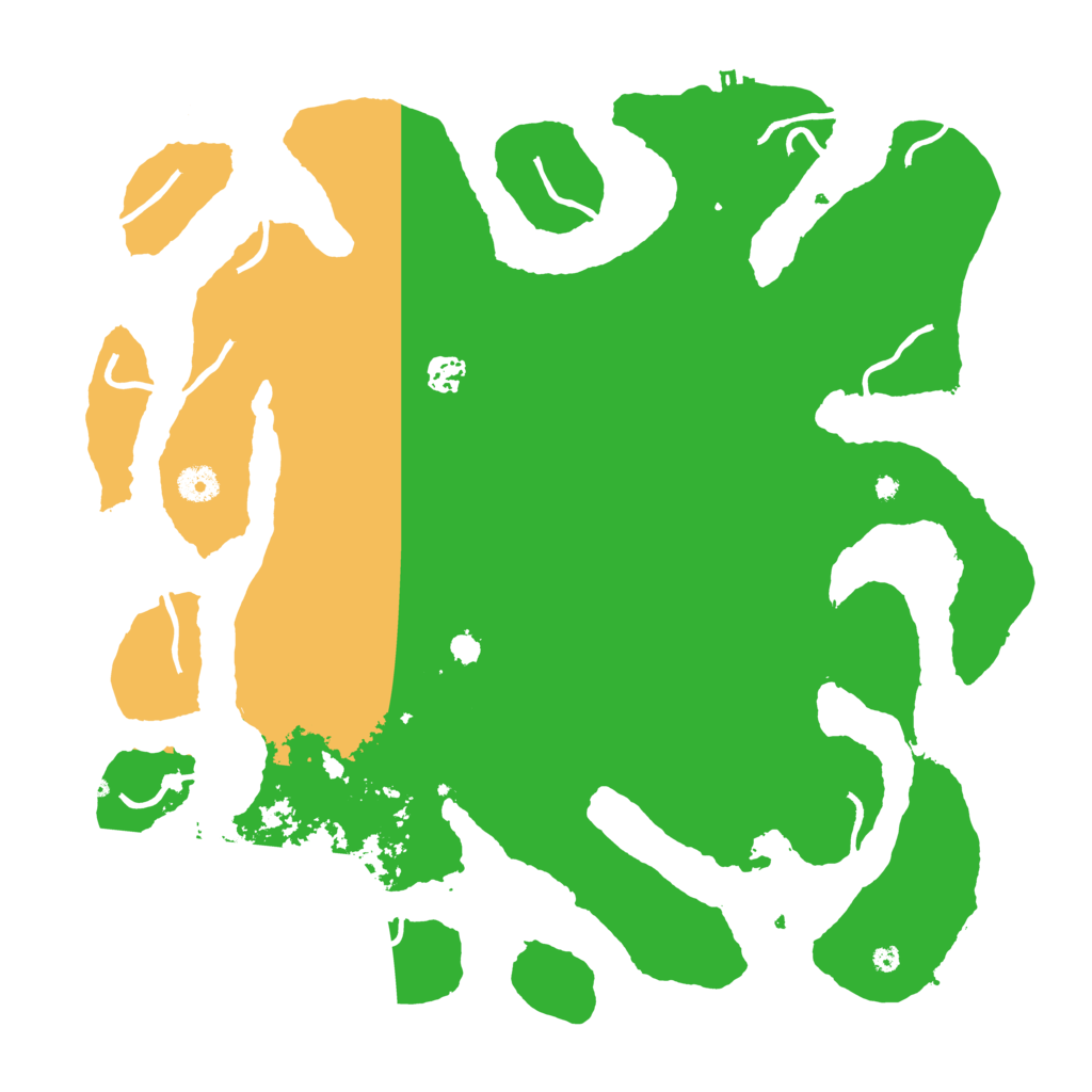 Biome Rust Map: Procedural Map, Size: 4200, Seed: 67