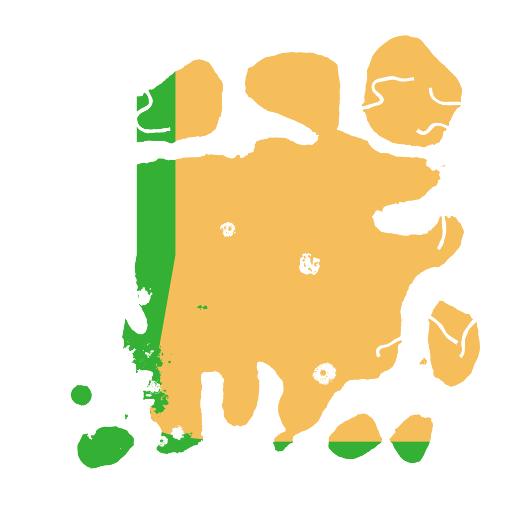 Biome Rust Map: Procedural Map, Size: 3550, Seed: 482066