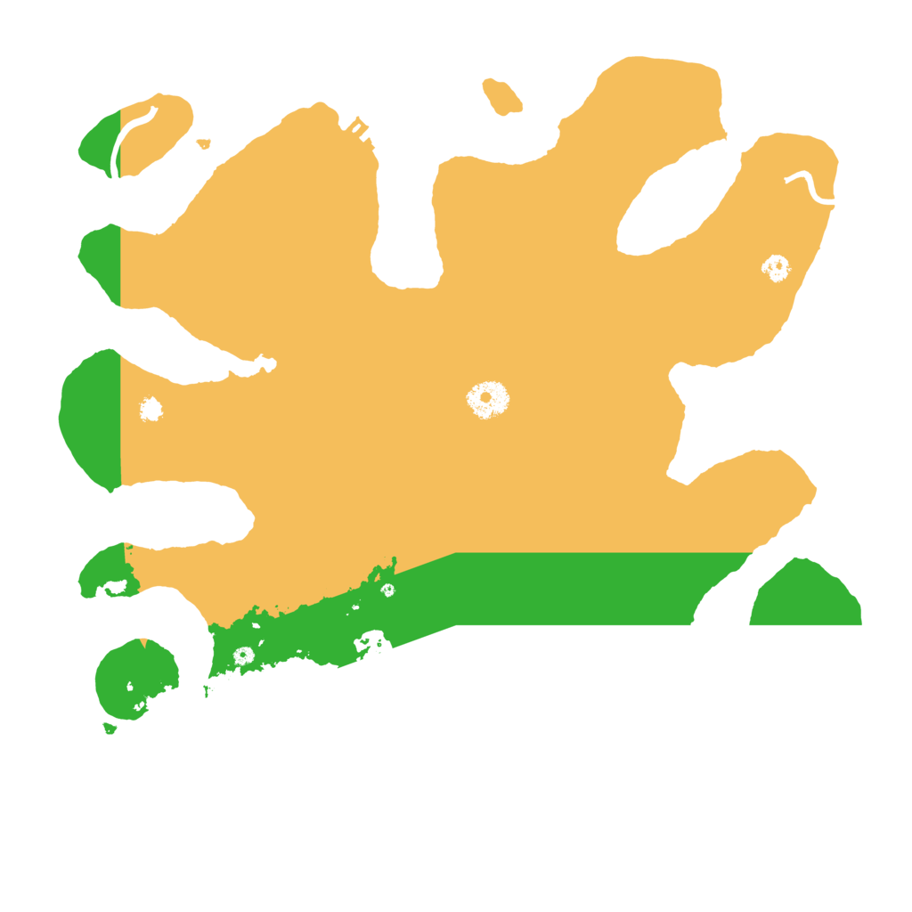 Biome Rust Map: Procedural Map, Size: 3500, Seed: 32426754