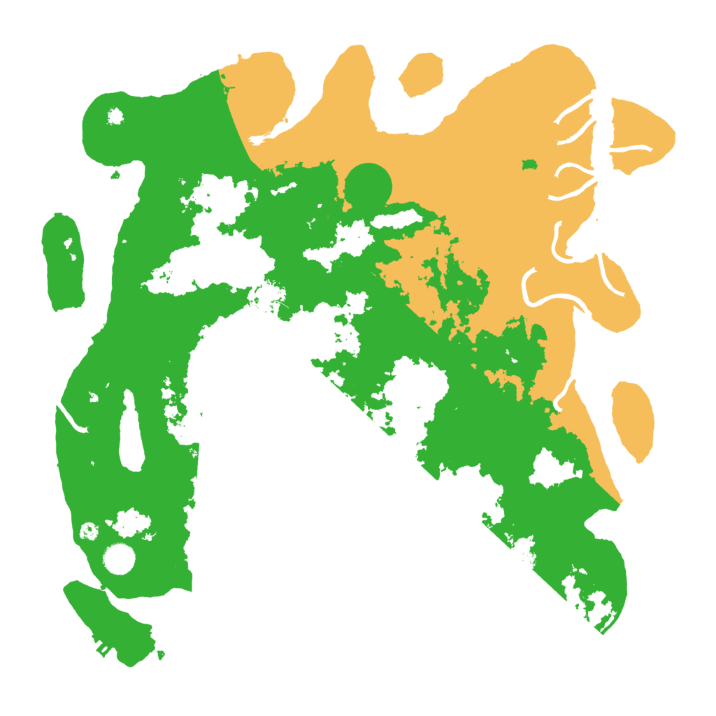 Biome Rust Map: Procedural Map, Size: 4000, Seed: 101788