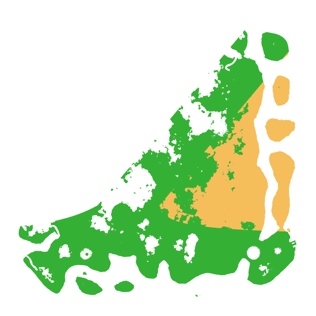 Biome Rust Map: Procedural Map, Size: 4250, Seed: 30596