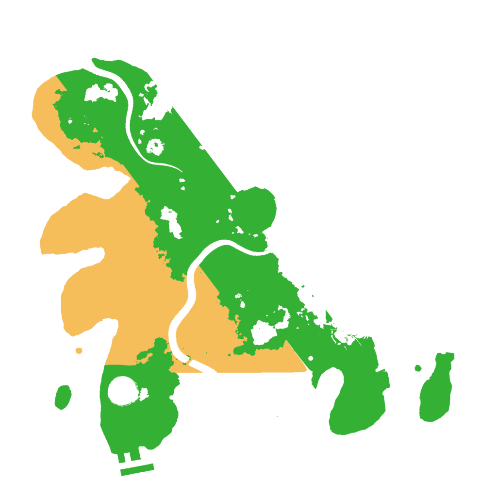 Biome Rust Map: Procedural Map, Size: 3000, Seed: 1175194331