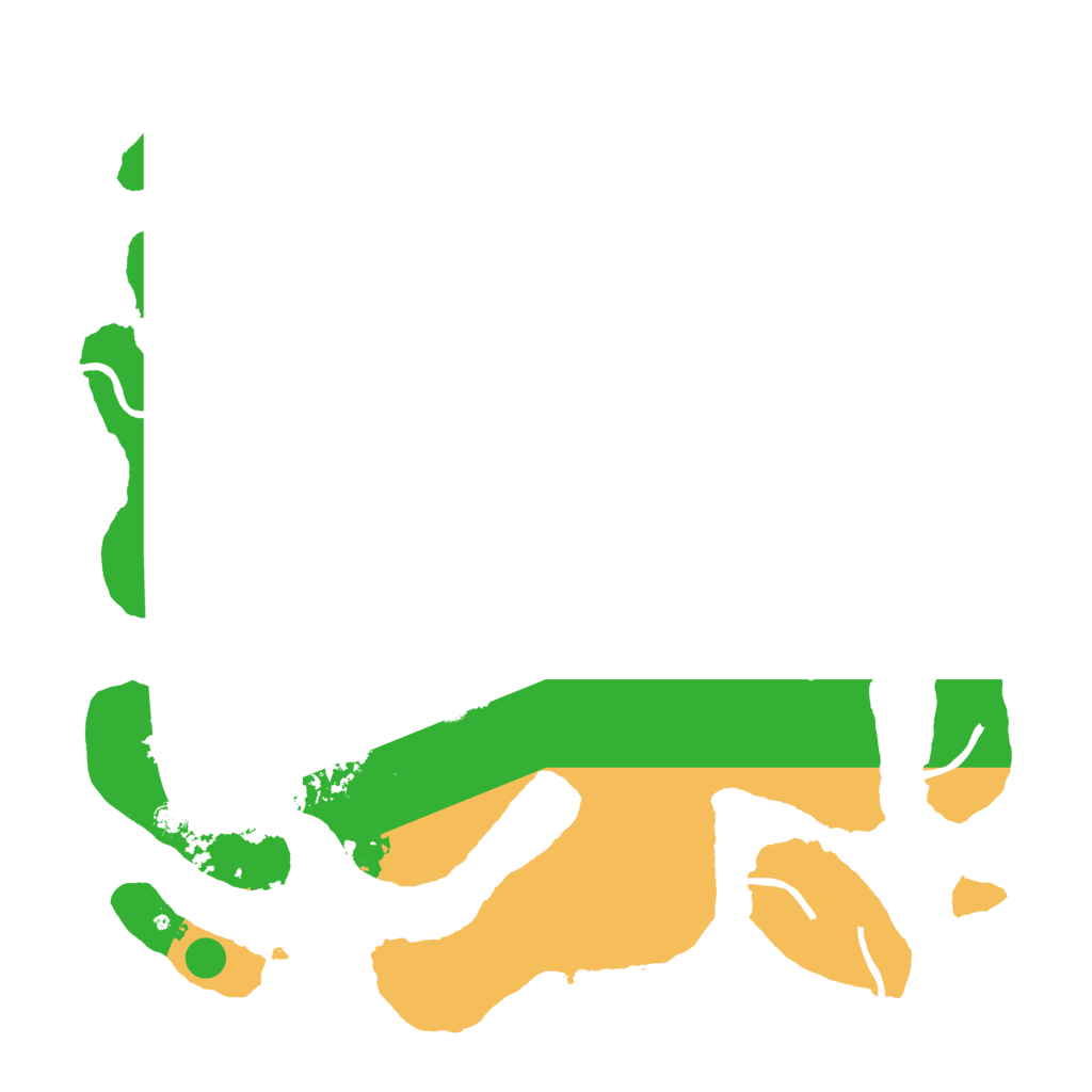 Biome Rust Map: Procedural Map, Size: 3550, Seed: 804446