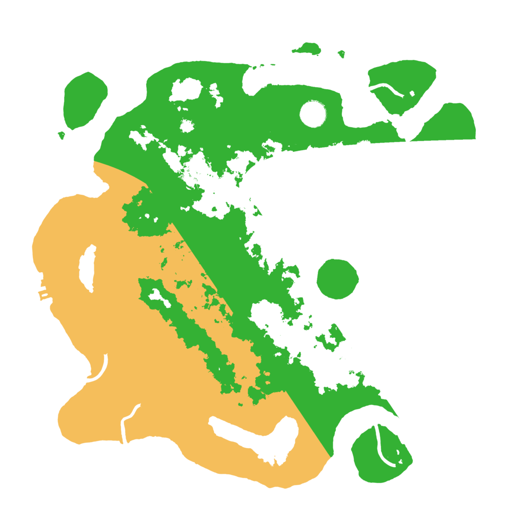 Biome Rust Map: Procedural Map, Size: 3500, Seed: 1258169963