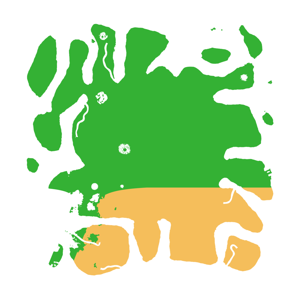 Biome Rust Map: Procedural Map, Size: 3850, Seed: 12345