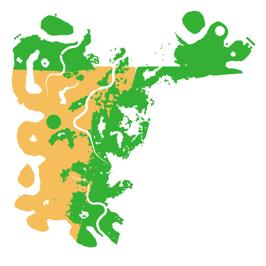 Biome Rust Map: Procedural Map, Size: 4800, Seed: 1598045915