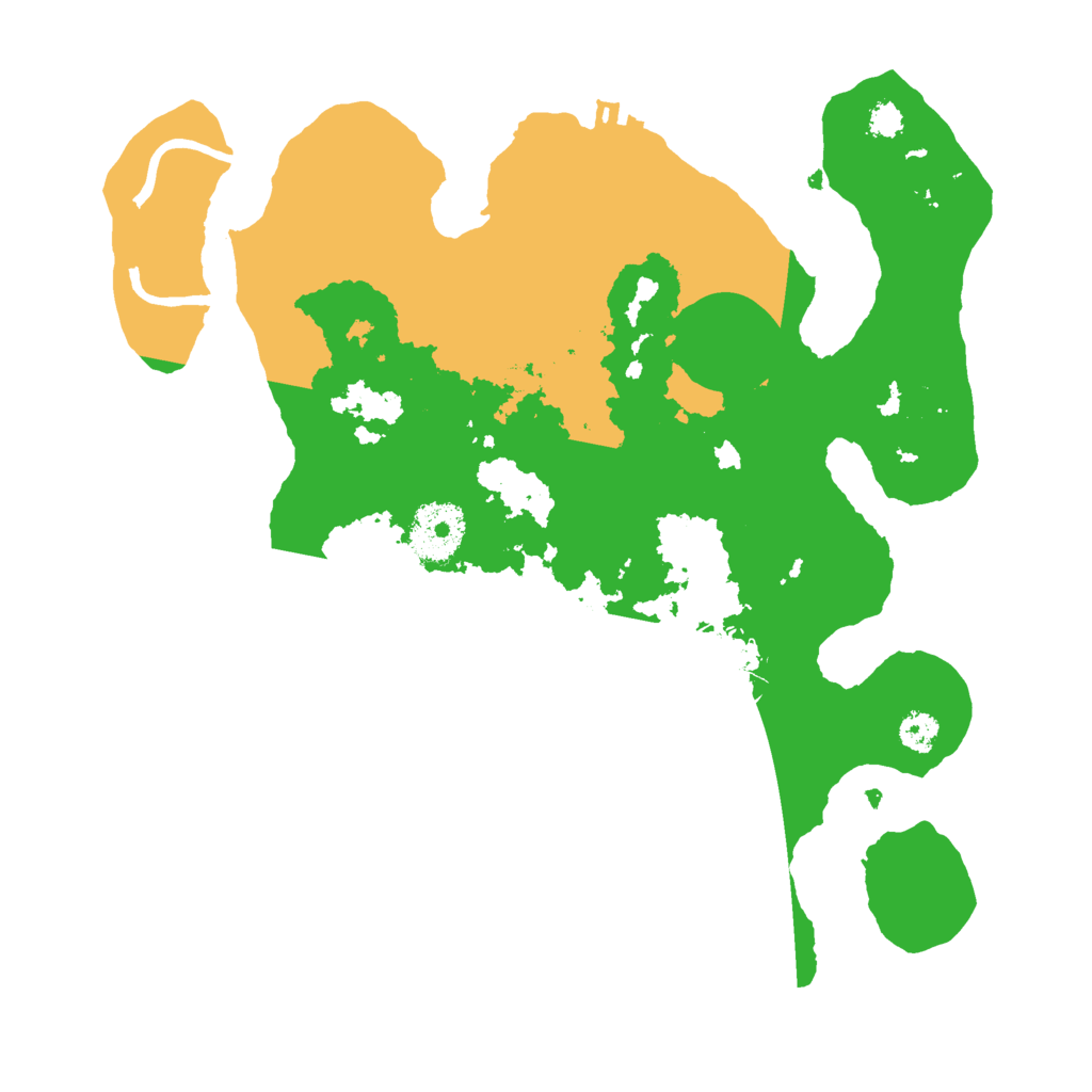 Biome Rust Map: Procedural Map, Size: 2900, Seed: 6738