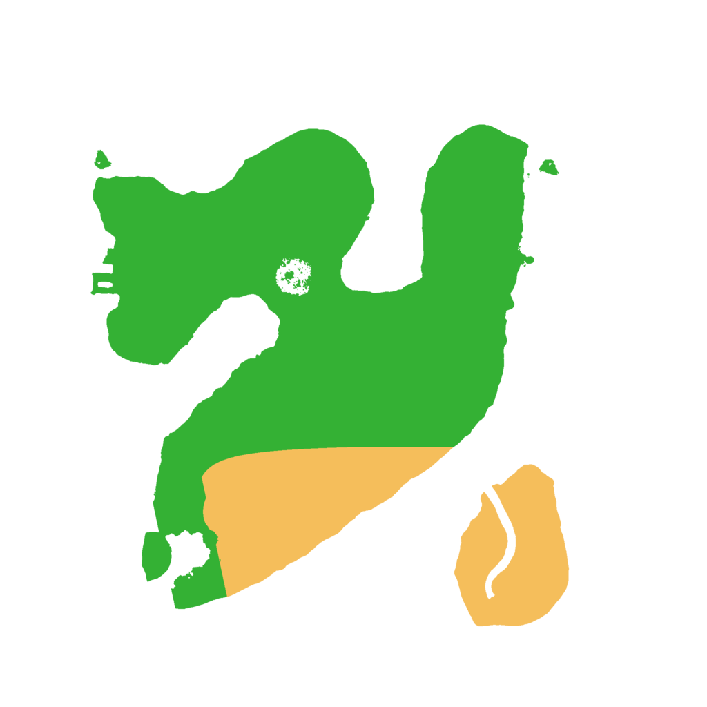 Biome Rust Map: Procedural Map, Size: 2000, Seed: 9724326