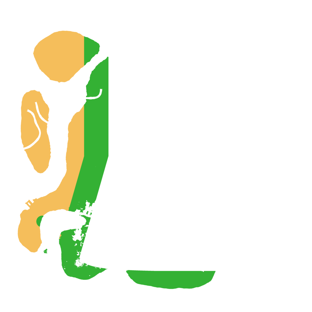 Biome Rust Map: Procedural Map, Size: 3550, Seed: 245645