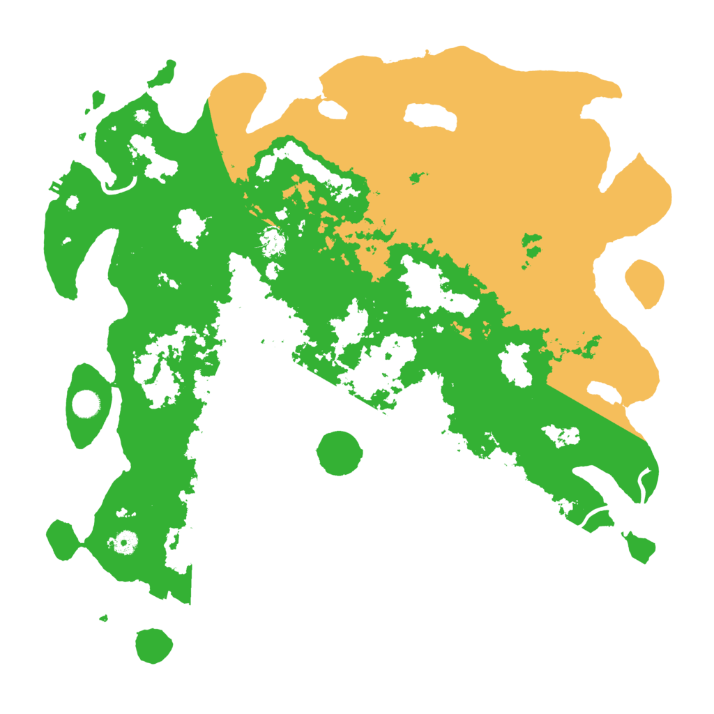 Biome Rust Map: Procedural Map, Size: 4500, Seed: 1381935835