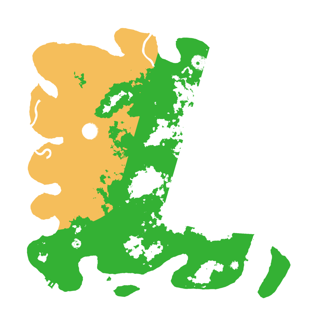 Biome Rust Map: Procedural Map, Size: 3550, Seed: 587686