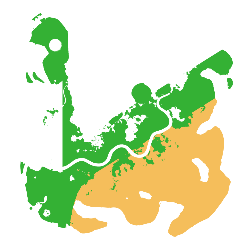 Biome Rust Map: Procedural Map, Size: 3550, Seed: 759441