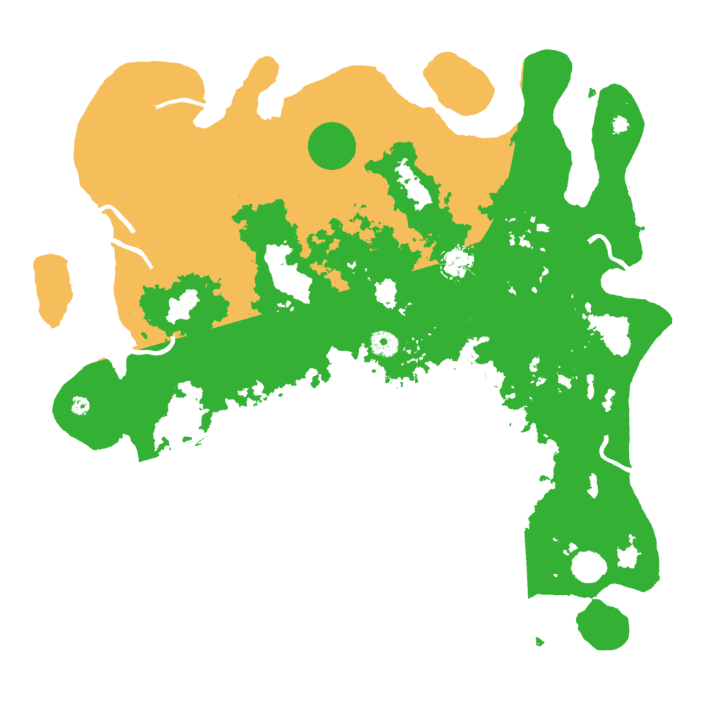 Biome Rust Map: Procedural Map, Size: 4000, Seed: 410711118