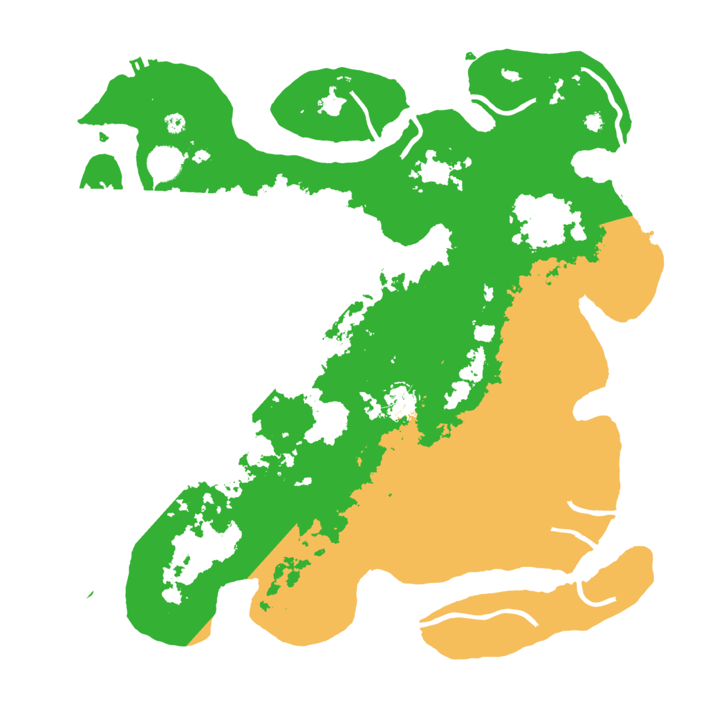 Biome Rust Map: Procedural Map, Size: 3550, Seed: 237387