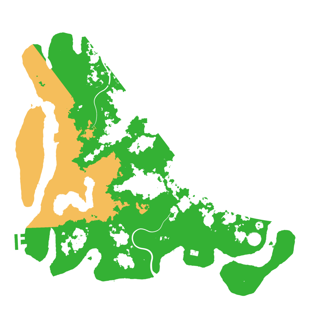 Biome Rust Map: Procedural Map, Size: 4000, Seed: 844