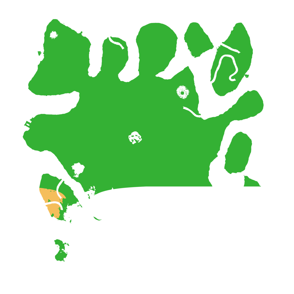 Biome Rust Map: Procedural Map, Size: 3550, Seed: 614781