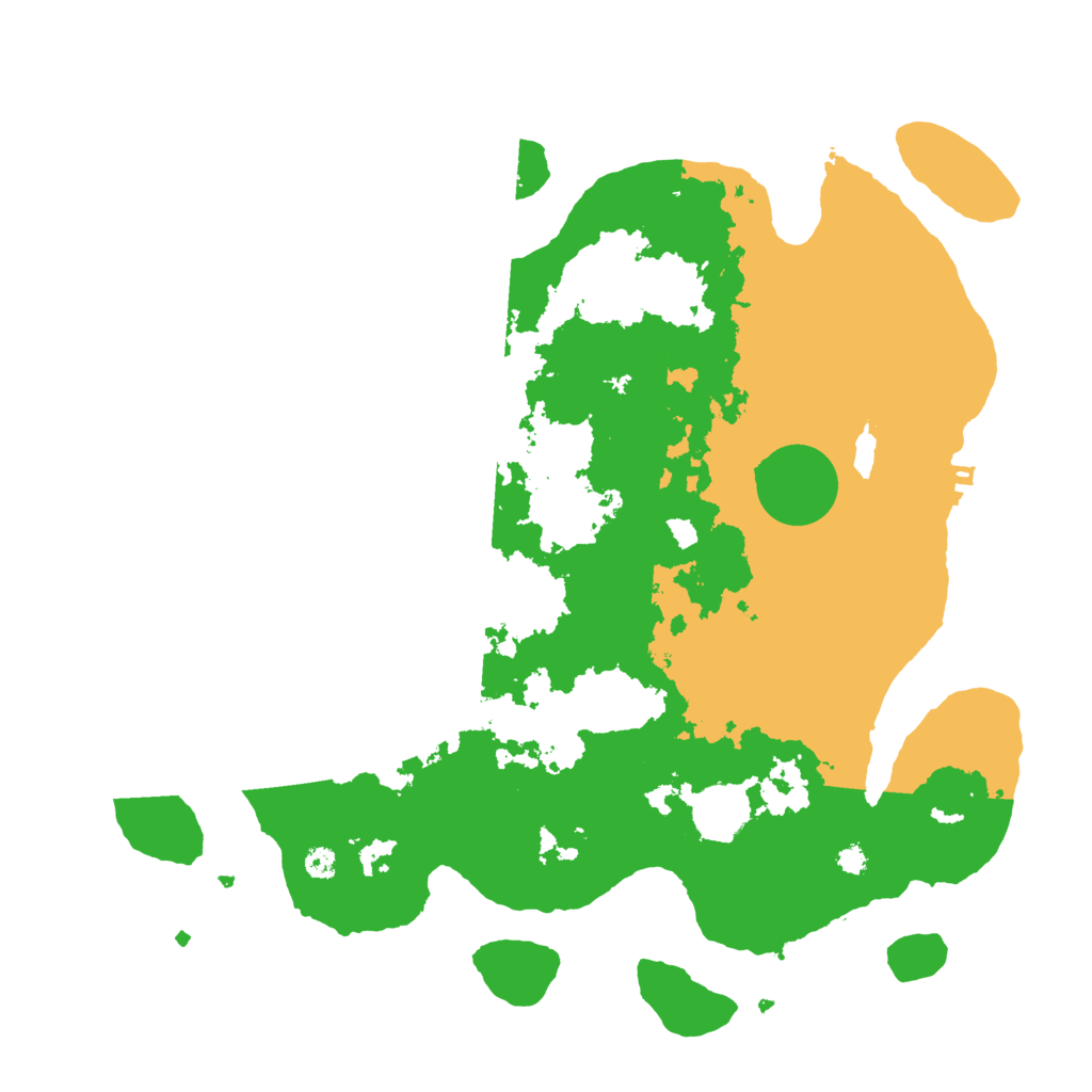 Biome Rust Map: Procedural Map, Size: 3550, Seed: 293139