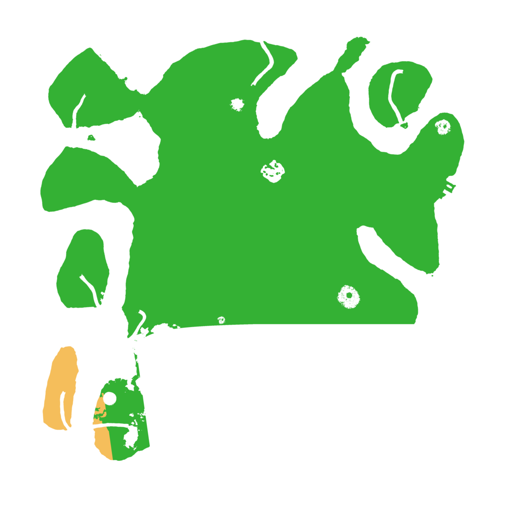 Biome Rust Map: Procedural Map, Size: 3550, Seed: 144824