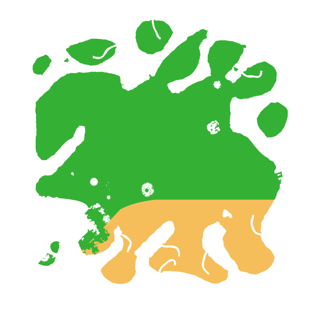 Biome Rust Map: Procedural Map, Size: 3550, Seed: 893000