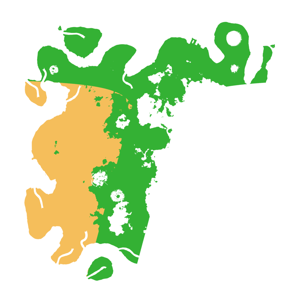 Biome Rust Map: Procedural Map, Size: 3550, Seed: 507909