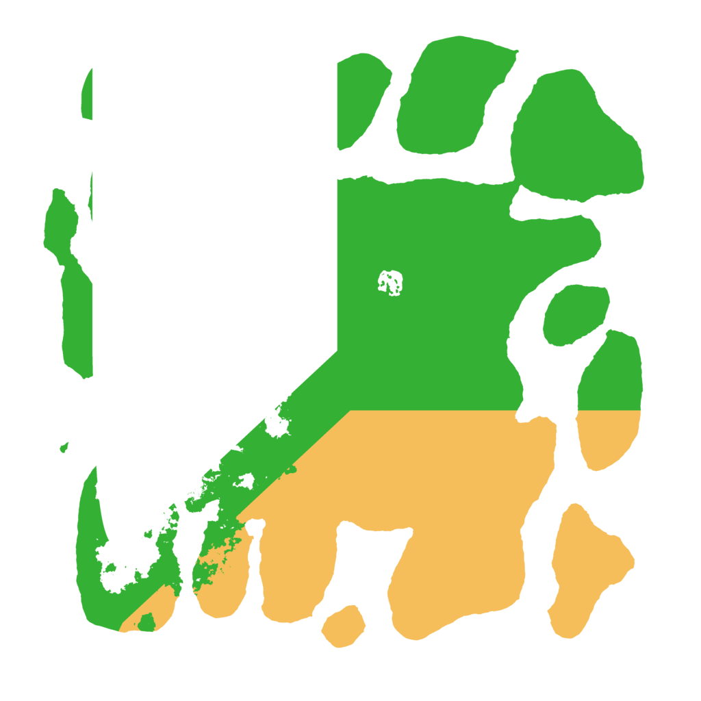 Biome Rust Map: Barren, Size: 4000, Seed: 1506154724