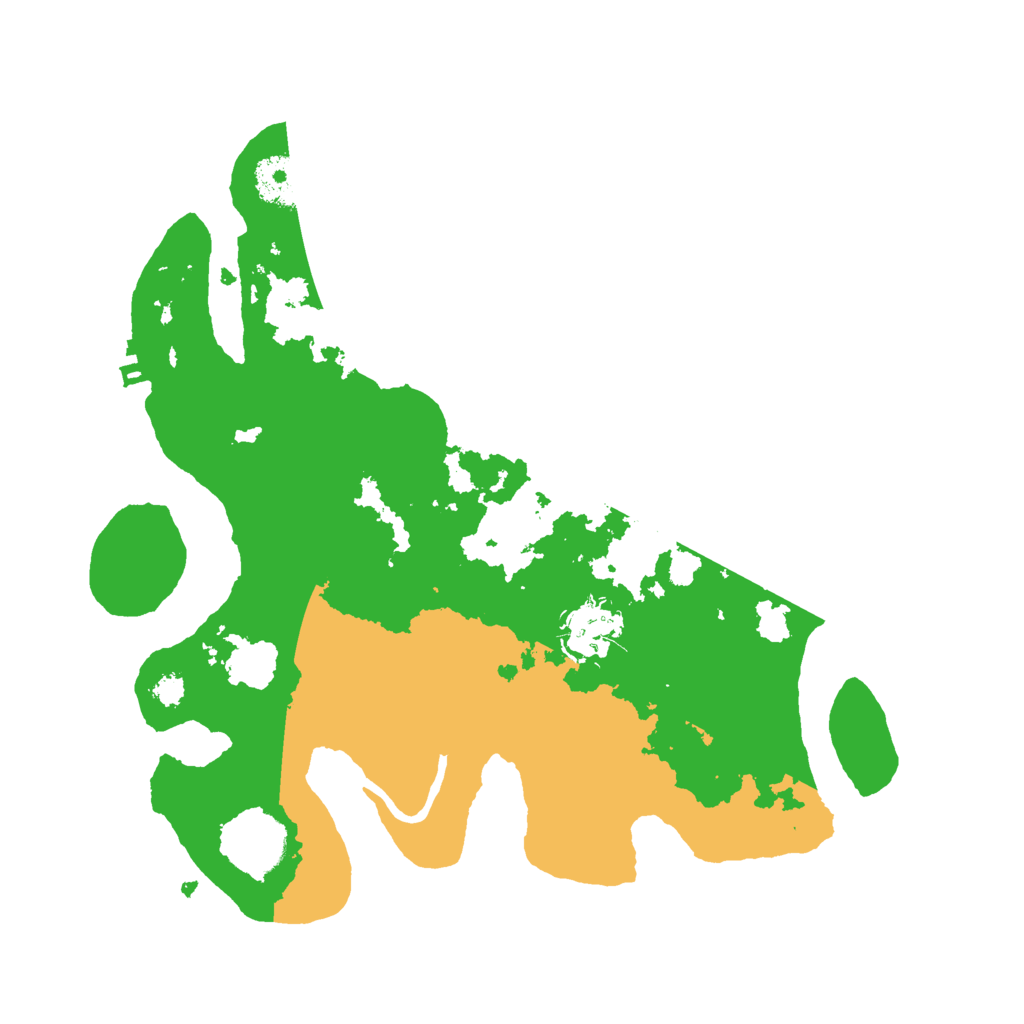 Biome Rust Map: Procedural Map, Size: 3000, Seed: 9429642