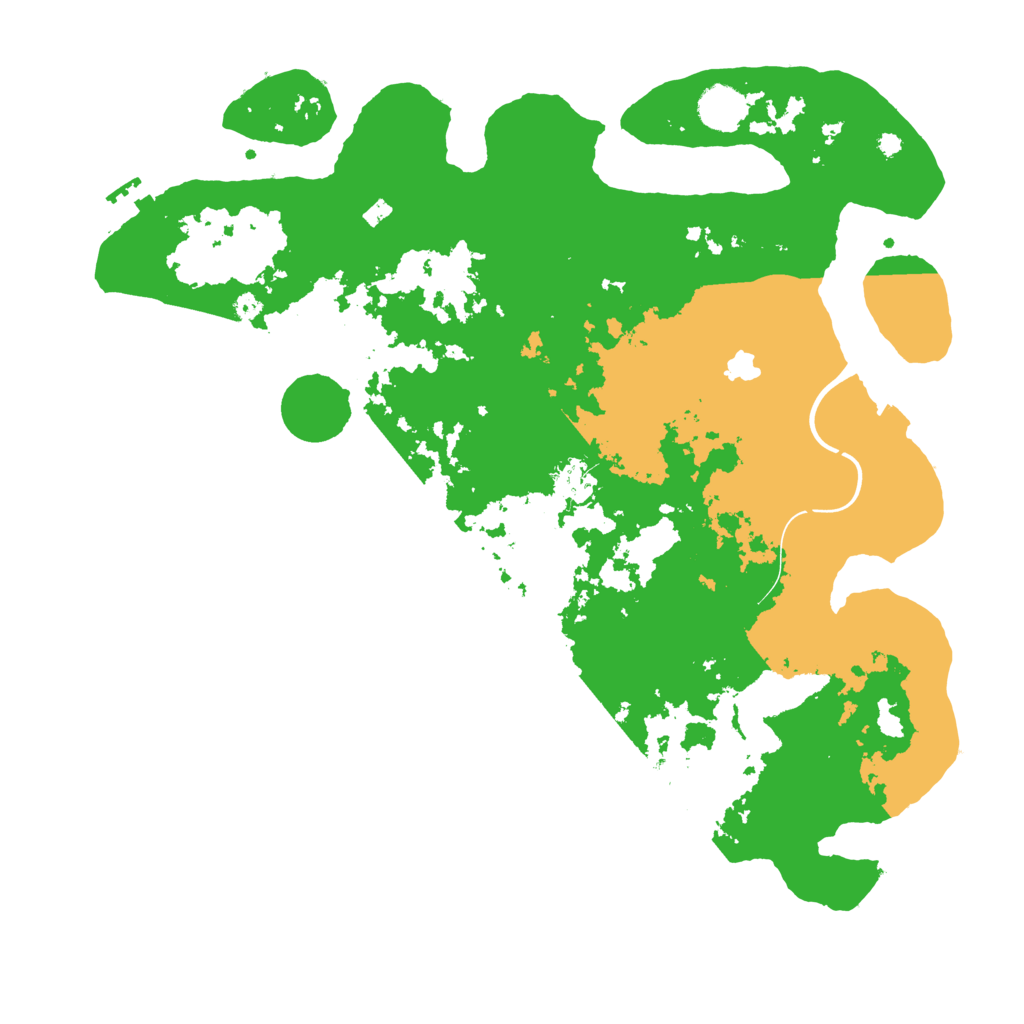 Biome Rust Map: Procedural Map, Size: 4000, Seed: 9175