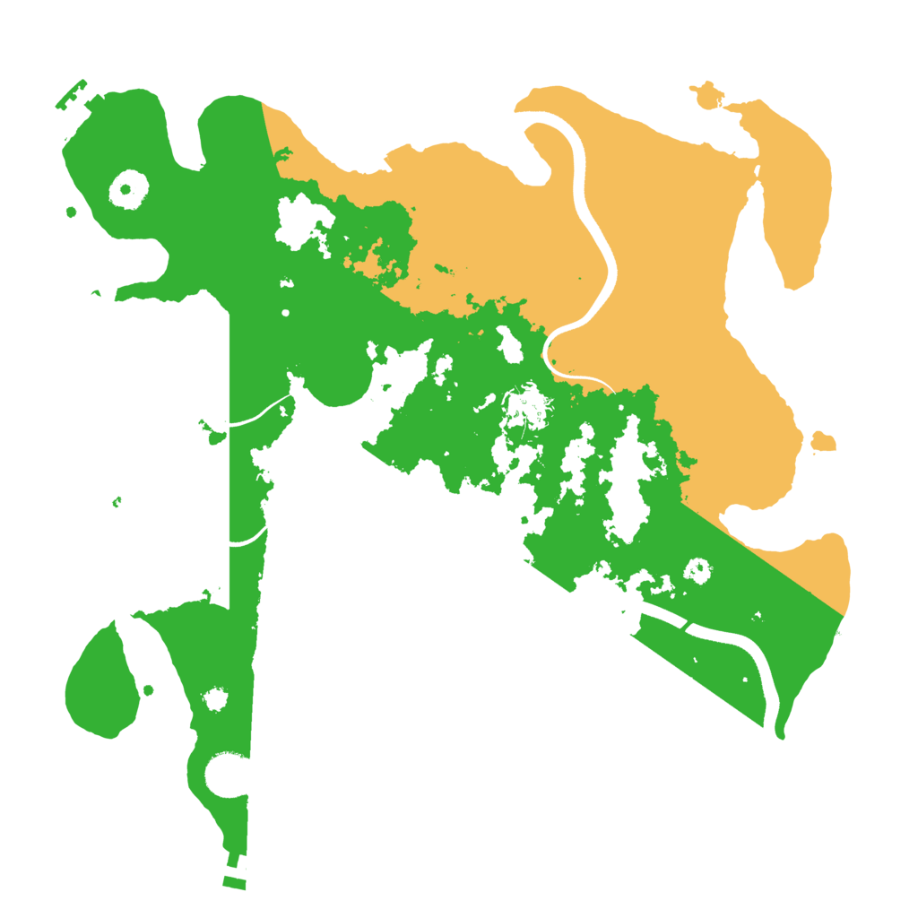 Biome Rust Map: Procedural Map, Size: 3550, Seed: 273746