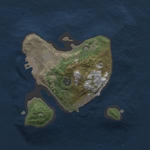 Thumbnail Rust Map: Procedural Map, Size: 1800, Seed: 4, 7 Monuments