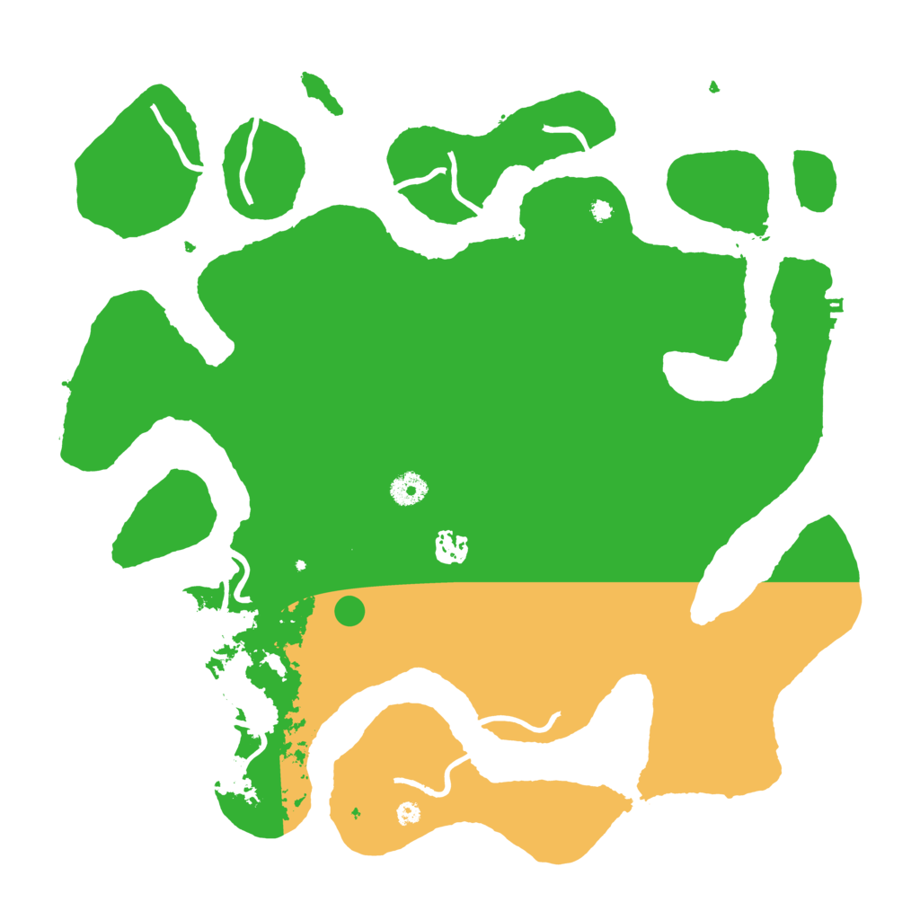 Biome Rust Map: Procedural Map, Size: 4000, Seed: 49854952