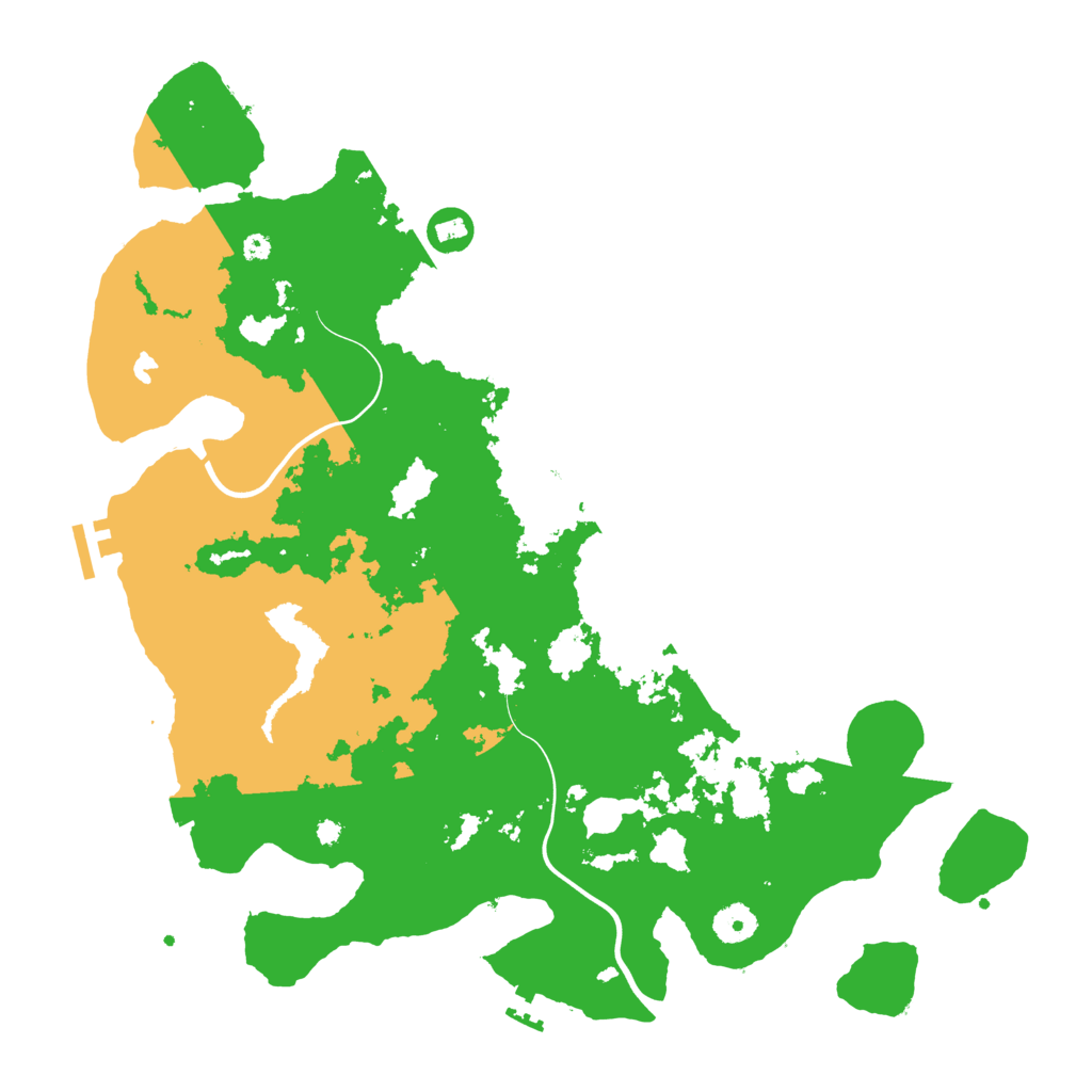 Biome Rust Map: Procedural Map, Size: 4000, Seed: 9123856