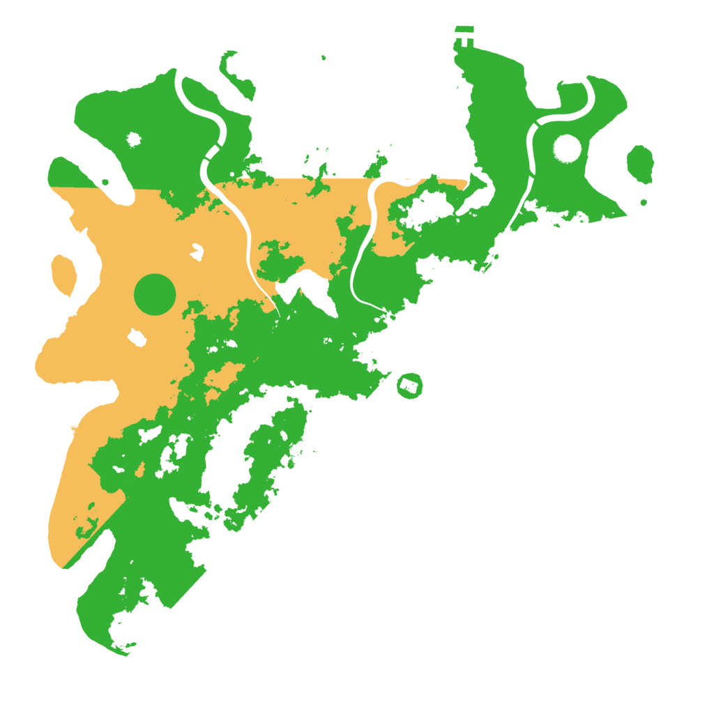 Biome Rust Map: Procedural Map, Size: 4500, Seed: 6747