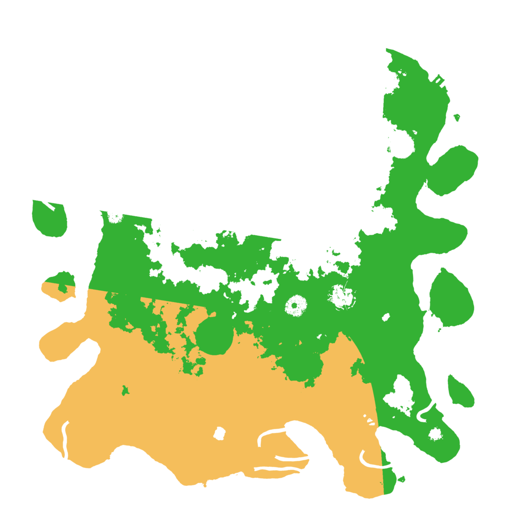 Biome Rust Map: Procedural Map, Size: 3750, Seed: 41