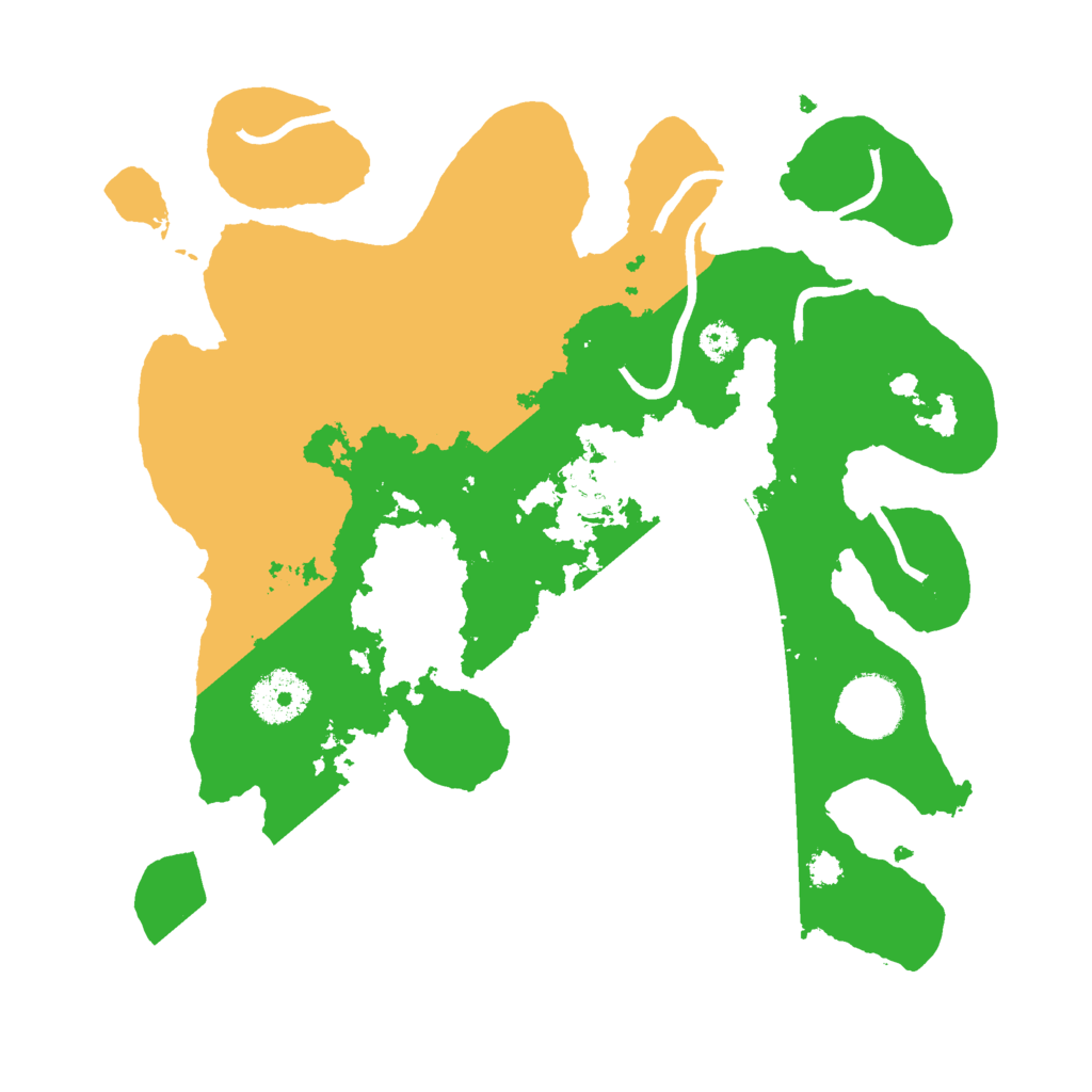 Biome Rust Map: Procedural Map, Size: 3000, Seed: 234895431